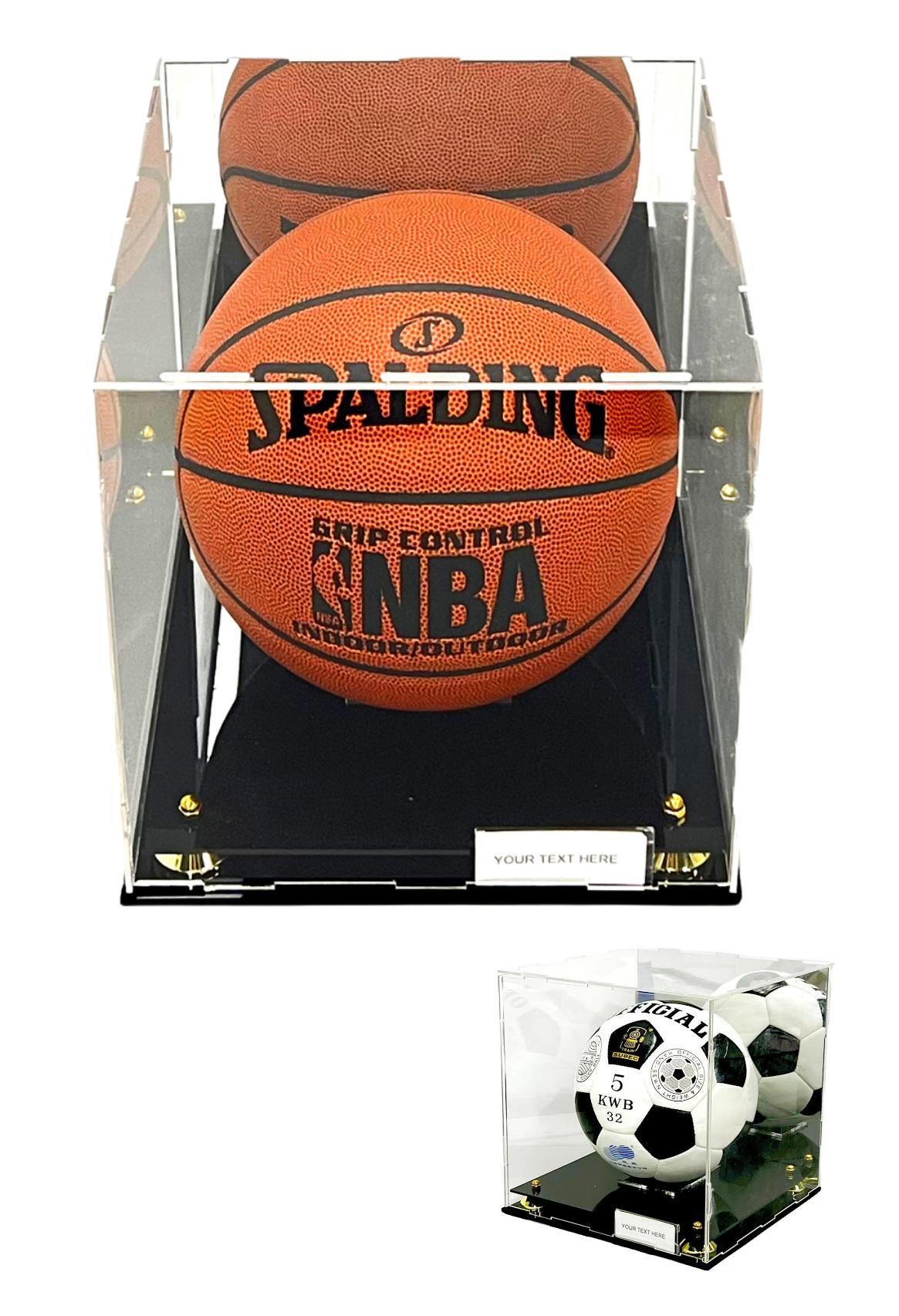Basketball case with riser and mirrored back - view 1
