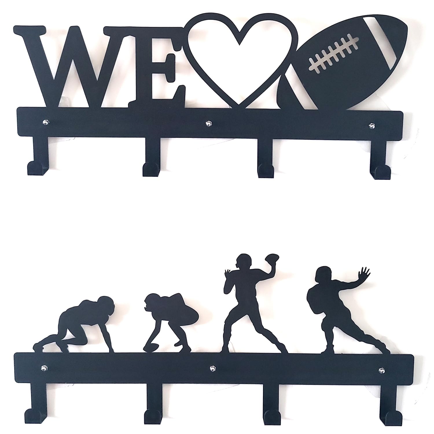 Two-pack baseball wall holders - view 1